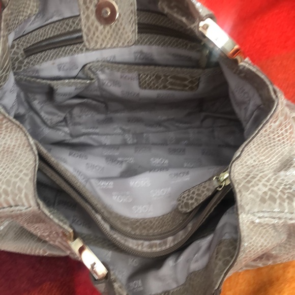 Michael Kors Snakeskin Handbag - Picture 4 of 9